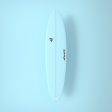 Ladda upp bild till gallerivisning, Blå surfbräda Mini Malibu CHERATING, Nomads Surfing
